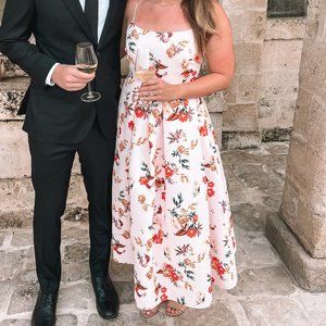 Sachin & Babi, Audra Dress – Pink Floral, Size 8